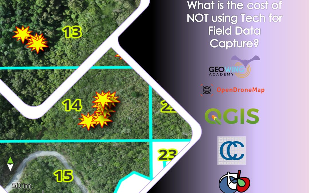 What are the costs of NOT using technology based solutions for field data capture?