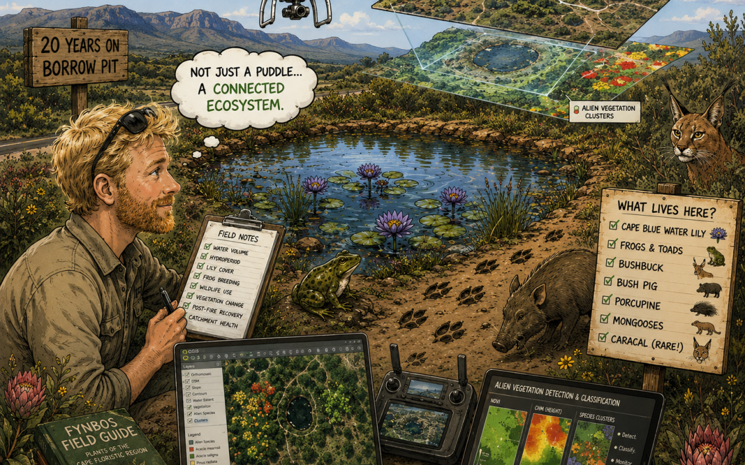 A Borrow Pit, Some Frogs and a Question I Didn’t Expect